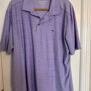 Tommy Bahama Men's Purple Polo Shirt